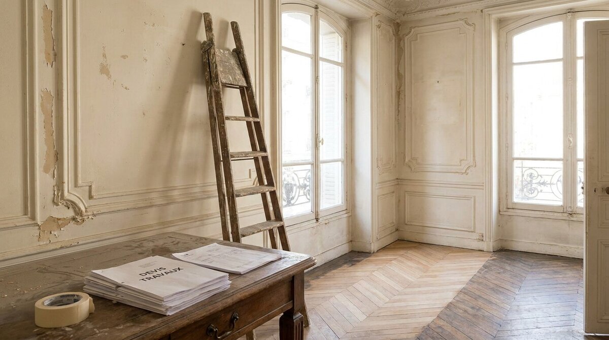 6e : la vraie décote d'un appartement à travaux ne se calcule jamais au forfait