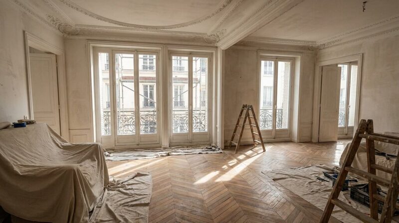 Rénovation haussmannienne : les cinq pièges que les acquéreurs sous-estiment systématiquement